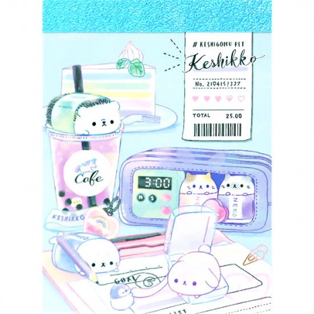 Keshikko Cafe Mini Memo Pad