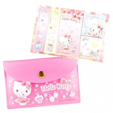 Hello Kitty Perfume Sticky Notes Pouch