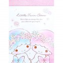 Little Twin Stars Flower Crown Mini Memo Pad
