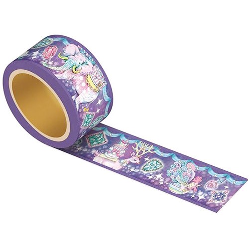 Kawaii Girl and Animal Friends Decorative Washi Tape Cartoon Girl Washi Tape,  Cute Masking Tape, Colorful Tape Planner Decoration Supplies 