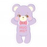 Pegatina Hug Me! Bear Removible