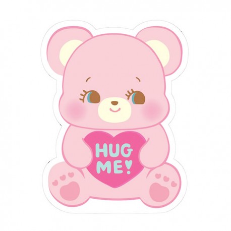 Pegatina Hug Me! Heart Bear Removible