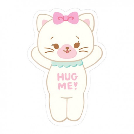 Sticker Hug Me! Kitty Reposicionável