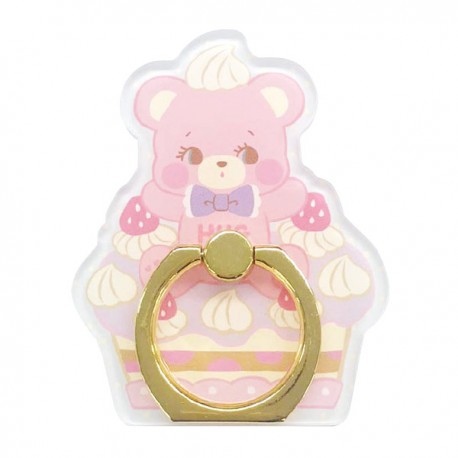 Hug Me! Bear Cake Smartphone Ring