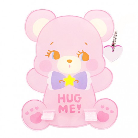 Hug Me! Bear Bubblegum Smartphone Stand