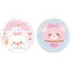 Hug Me! Kitty & Cupcake Bear Button Badges Set