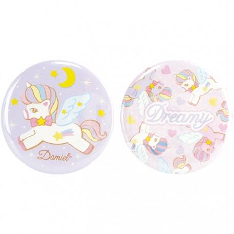 Dreamy Sky Unicorn Button Badges Set