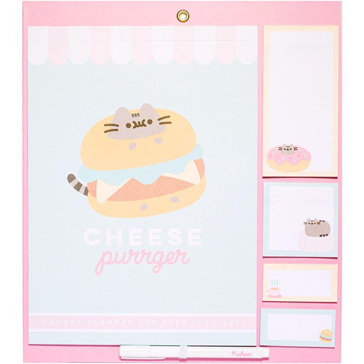 Pusheen Guide To Being Fancy Poster Magnetic Notice Board Inc Magnets 