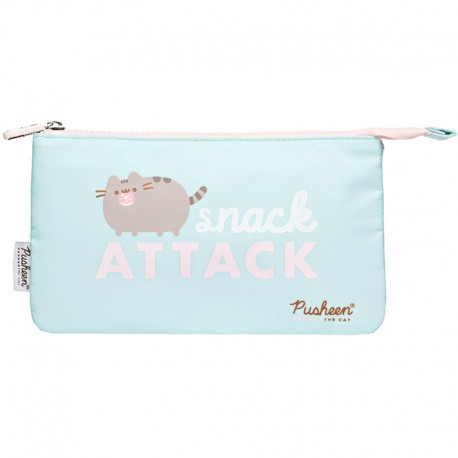 Pusheen Snack Attack 3-Pocket Pen Pouch