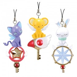 Cardcaptor Sakura Clear Card Platinally Mascot Charm Strap