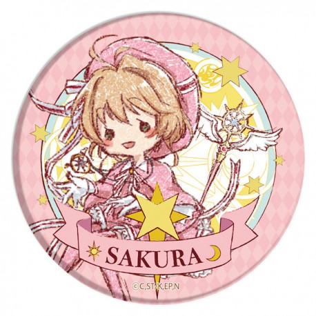 Cardcaptor Sakura Clear Card Sakura Graff Art Button Badge