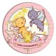 Cardcaptor Sakura Clear Card Kero-Chan & Spinny Graff Art Button Badge