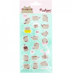 Stickers Puffy Pusheen Nap Time