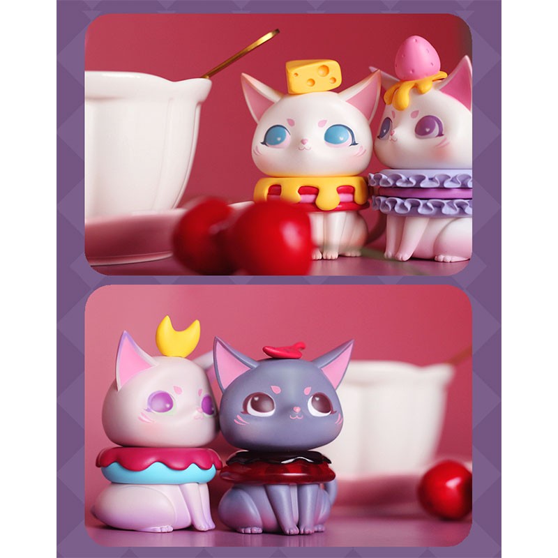 Details about   MIO Teatime Series Pudding Mini Figure Designer Art Toy Figurine New Blind Box 