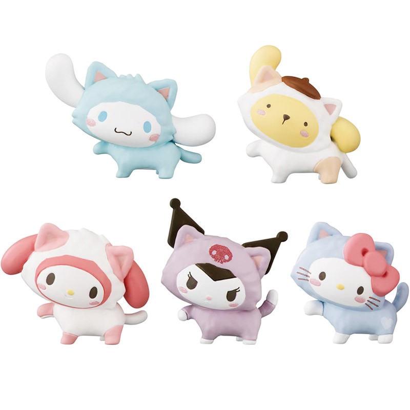 Sanrio Characters Koneko Neko Mini Figure Gashapon - Kawaii Panda - Making  Life Cuter