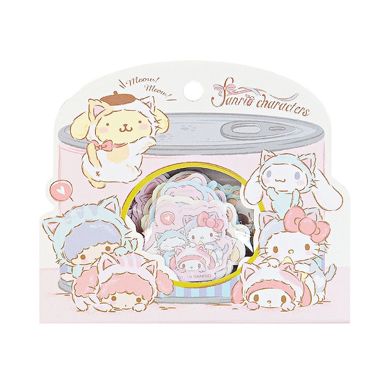 Sanrio Characters Name Sticker