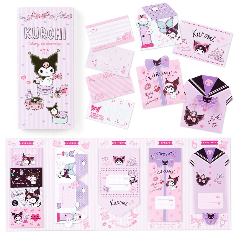 Kuromi Cheeky But Charming Memo Notes Book - Kawaii Panda - Making Life  Cuter