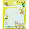 Notas Adhesivas Die-Cut Keroppi Summer Camp