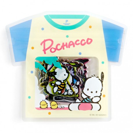 Summer T-Shirt Pochacco Floatie Stickers Sack