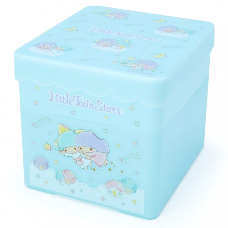 Little Twin Stars Fly Away Double Layer Storage Box