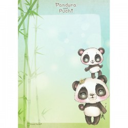 Pandora & Puchi Memo Pad