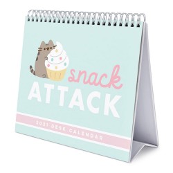 Calendário Mesa 2021 Pusheen Snack Attack