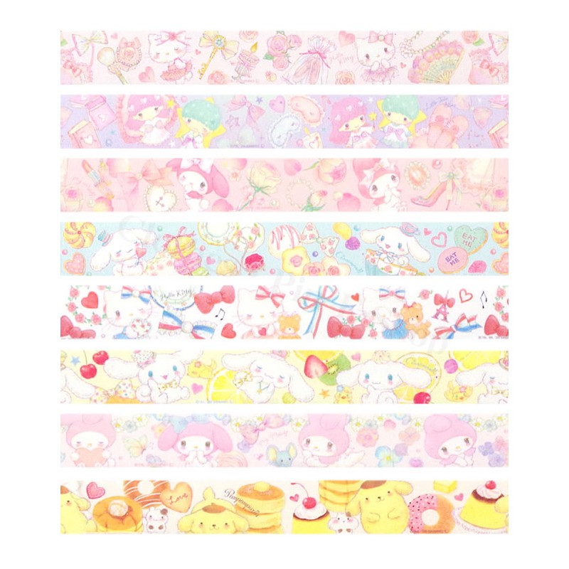 My Melody x Miki Takei Flower Fairies Washi Tape - Kawaii Panda - Making  Life Cuter