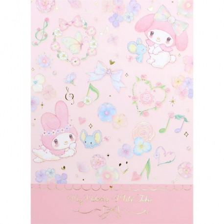 My Melody x Miki Takei Flower Fairies Memo Pad