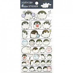 Koupen-Chan Tomodachi 4 Size Stickers