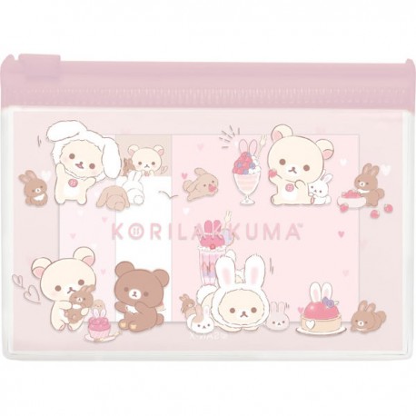 Korilakkuma & Tiny Bunnies Sundae Sticky Notes Pouch