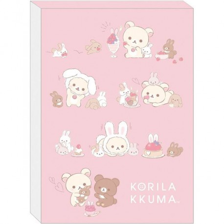 Korilakkuma & Tiny Bunnies Memo Pad