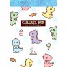 Mini Bloc Notas Caramel Pop Uru Uru Dinosaur