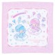 Little Twin Stars 45th Anniversary Pink Mini Towel