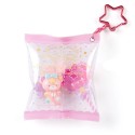 Little Twin Stars 45th Anniversary Pink Candy Bag Keychain