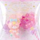 Little Twin Stars 45th Anniversary Pink Candy Bag Keychain