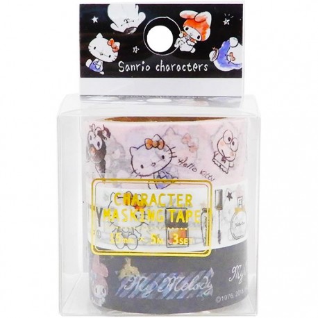 Sanrio Characters Namae Washi Tapes Set