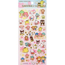 Stickers Sakura Sanrio Characters