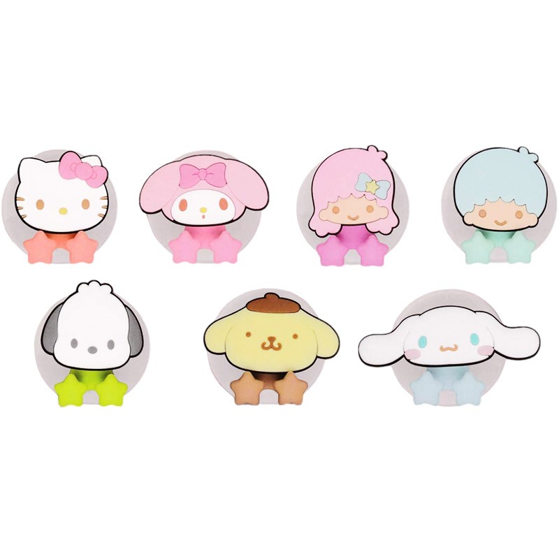 Sanrio Characters Suction Cup Support Gashapon - Kawaii Panda - Making Life  Cuter