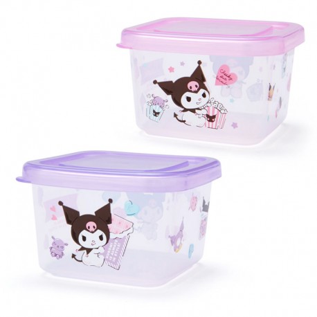 Kuromi Style Mini Snack Boxes Set