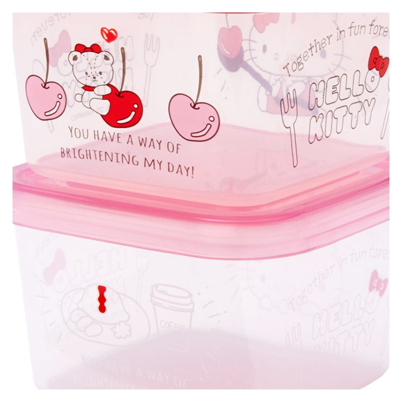 Tupperware Mini Hello Kitty Snack Set