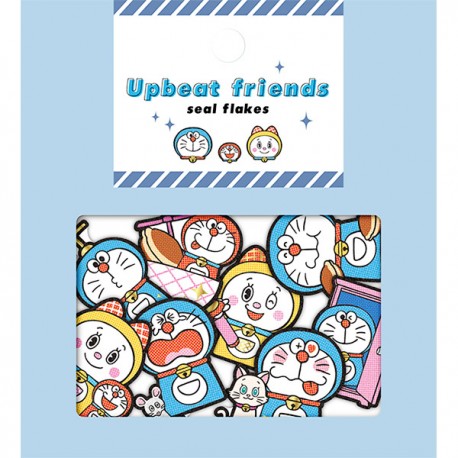 Bolsa Pegatinas Upbeat Friends Doraemon