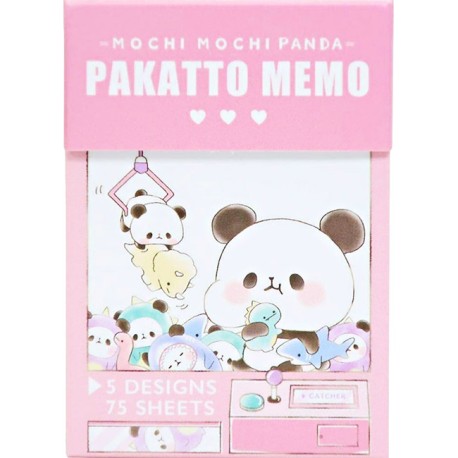 Libro Blocs Notas Mochi Panda UFO Catcher