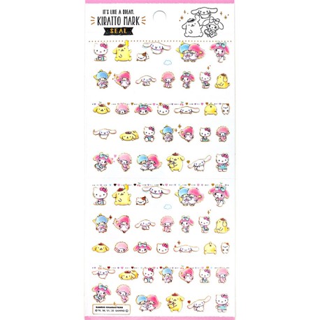 Sanrio characters Big sticker 2021_ Hello Kitty / Little Twin Stars / –  ☆CocoaStars☆ Japanese Stickers