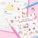 Stickers Fluffy Sketch Sanrio Characters