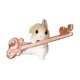 Miniaturas Rabbit & Bird Key Lock Gashapon