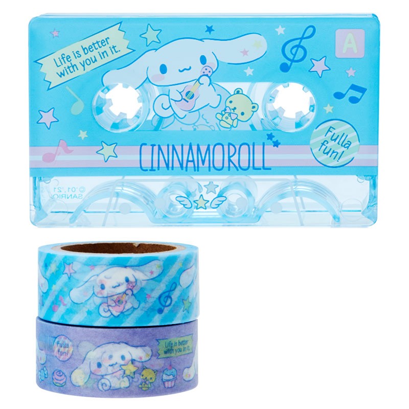 Cassette Cinnamoroll Washi Tapes Set - Kawaii Panda - Making Life Cuter