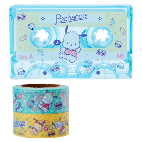 Cassette Pochacco Washi Tapes Set