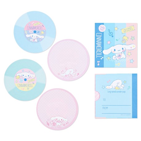 Disc Record Cinnamoroll Message Cards Set