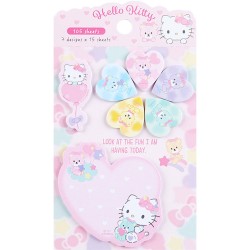 Notas Adhesivas Hello Kitty Hearts
