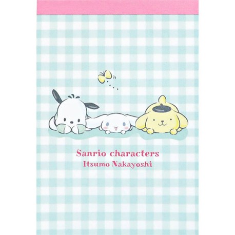 Mini Bloco Notas Sanrio Characters Itsumo Nakayoshi